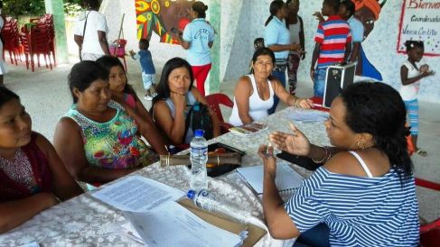 AlcaldÃ­a Distrital realizÃ³ el primer encuentro de mujeres en la cuenca del rÃ­o Naya