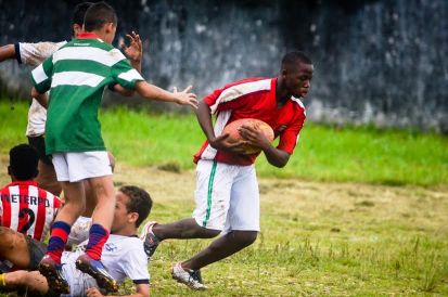 Por segundo aÃ±o consecutivo, el Rugby hizo presencia en los juegos supÃ©rate Intercolegiados 2016