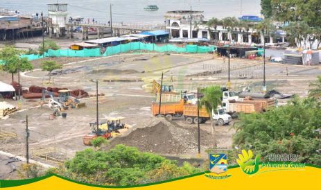 Superada alerta de riesgo de obras del malecÃ³n BahÃ­a de la Cruz 