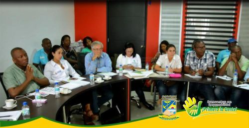 Alcalde EliÃ©cer Arboleda Torres realizÃ³ gestiones para acelerar avance en obras de la planta de tratamiento de agua en el rÃ­o Escalerete 