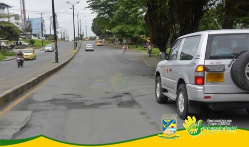 Funcionarios de la SecretarÃ­a de Infraestructura Vial e InvÃ­as realizaron recorrido por la avenida SimÃ³n BolÃ­var para para inspeccionar el estado de la misma