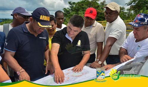 Funcionarios del distrito y de la gerencia Todos Somos PacÃ­fico realizaron recorrido por el terreno donde se tiene proyectado la construcciÃ³n del nuevo relleno sanitario