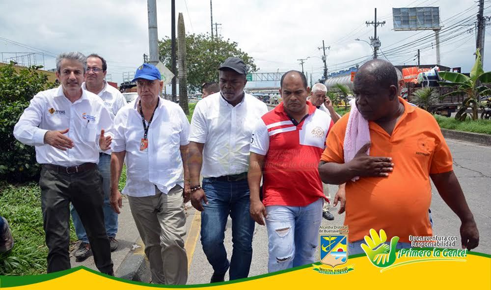 Secretario de Infraestructura Vial y el director nacional de InvÃ­as realizaron recorrido por la avenida SimÃ³n BolÃ­var