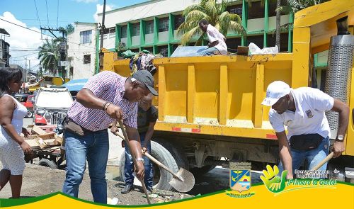 AdministraciÃ³n Distrital realiza jornada de limpieza en el barrio Pueblo Nuevo