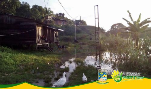 Las fuertes lluvias generaron afectaciones en el Distrito de Buenaventura