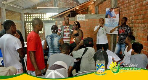 AlcaldÃ­a Distrital realizÃ³ inscripciÃ³n de mineros en Zaragoza y Bendiciones