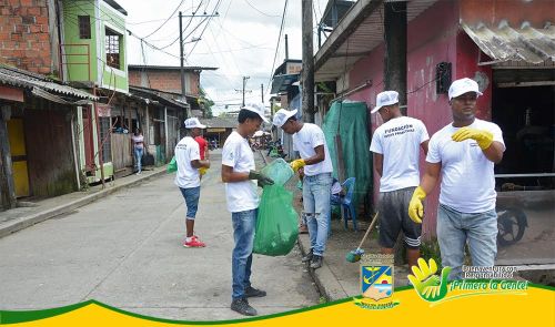 Establecimiento PÃºblico Ambiental apoyÃ³ jornada de recuperaciÃ³n y limpieza en el barrio Pampalinda