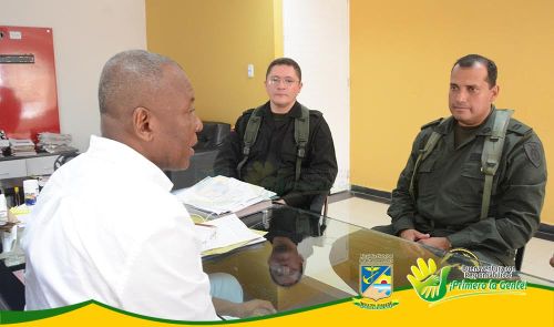 EliÃ©cer Arboleda Torres le dio la bienvenida al nuevo comandante de policÃ­a de Buenaventura