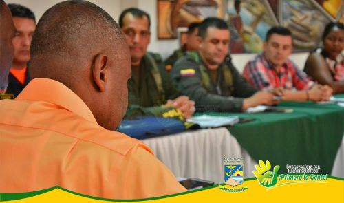 En Buenaventura se adelanta el dÃ©cimo consejo de seguridad presidido por el alcalde EliÃ©cer Arboleda Torres