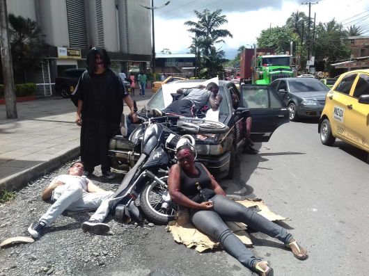 SecretarÃ­a de TrÃ¡nsito realizÃ³ campaÃ±a preventiva no vayas en â€œcontravidaâ€