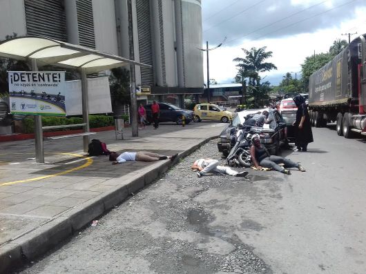 SecretarÃ­a de TrÃ¡nsito realizÃ³ campaÃ±a preventiva no vayas en â€œcontravidaâ€