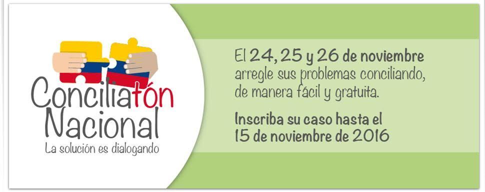 Bonaverenses podrÃ¡n participar de la jornada de â€œConciliatÃ³nâ€ Nacional que se realiza el dÃ­a de hoy 