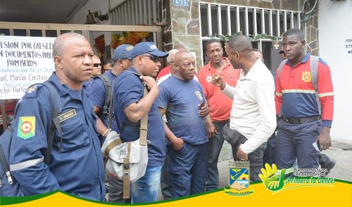 AlcaldÃ­a Distrital hace acompaÃ±amiento a comandante de bomberos que fue ratificado en el cargo por tribunal superior de Buga en segunda instancia