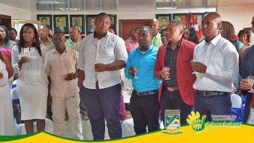 Alcalde EliÃ©cer Arboleda Torres posesionÃ³ alcaldes menores de las dos localidades del Distrito de Buenaventura