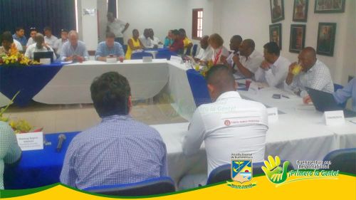 Bloque departamental evalÃºa informe del estado de las obras en las plantas de tratamiento y optimizaciÃ³n de agua para Buenaventura