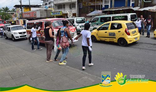 En el Distrito iniciÃ³ campaÃ±a vial Â¡Yo no me acelero, uso el paradero! 