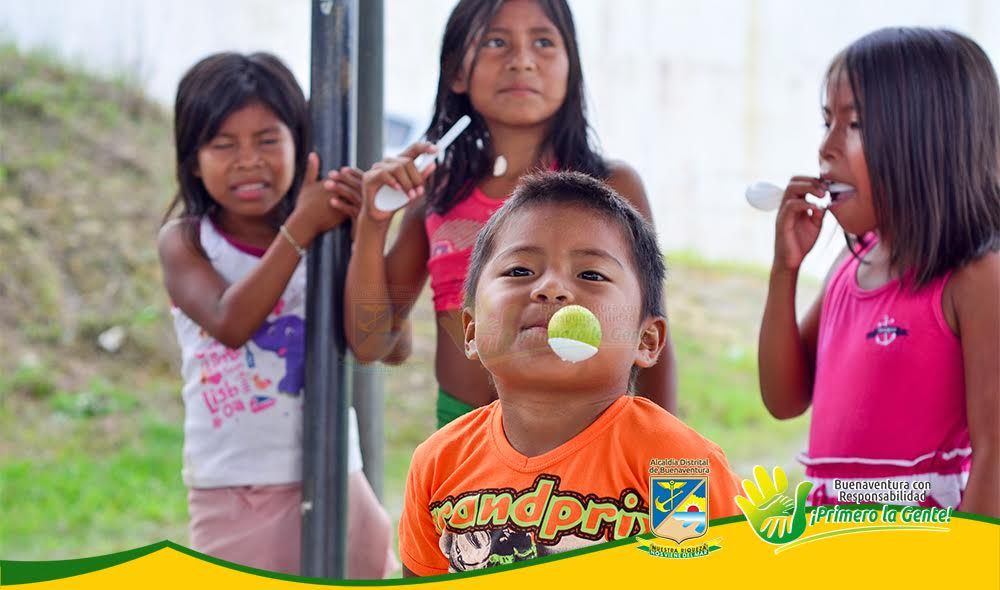 Inderbuenaventura realizÃ³ una jornada recreativa a la comunidad Wuanana de Santa Rosa de GuayacÃ¡n