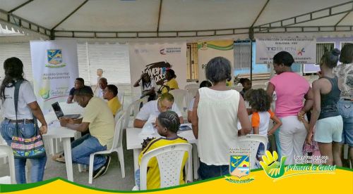 Red Unidos llevÃ³ jornada de servicios integrales a los habitantes de la Inmaculada