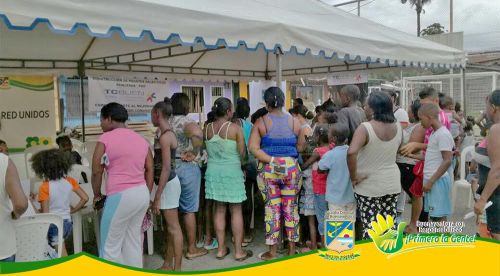 Red Unidos llevÃ³ jornada de servicios integrales a los habitantes de la Inmaculada