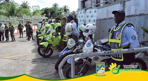 Agentes de TrÃ¡nsito serÃ¡n apoyados en controles viales por 16 unidades de PolicÃ­a de Carreteras