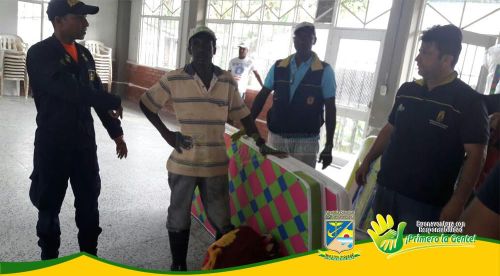 Ocpad entregÃ³ ayudas humanitarias en Punta Soldado