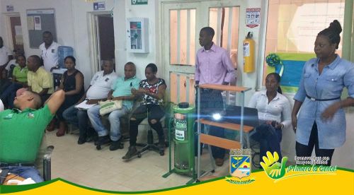 Funcionarios del Establecimiento pÃºblico ambiental recibieron capacitaciÃ³n para recolecciÃ³n, manejo y disposiciÃ³n adecuada de residuos peligrosos