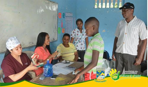 AdministraciÃ³n Distrital y Armada Nacional realizaron jornada de atenciÃ³n integral en Llano Bajo