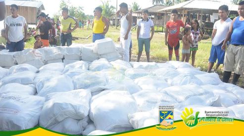 AdministraciÃ³n Distrital realizÃ³ entrega de ayudas humanitarias inmediatas en el RÃ­o San Juan
