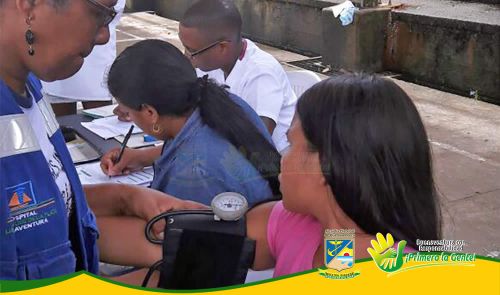 Comunidades desplazadas de Chapier y Cabeceras recibieron con agrado brigada de salud