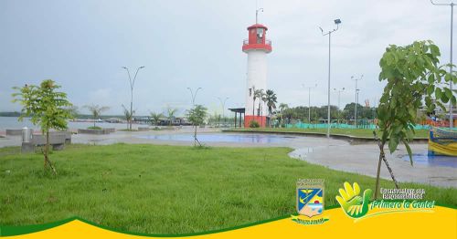 AdministraciÃ³n Distrital hace recorrido por obras del malecÃ³n BahÃ­a de la Cruz para evidenciar condiciones de la obra