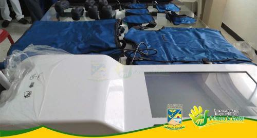 Secretario de Salud acompaÃ±Ã³ donaciÃ³n de equipos biomÃ©dicos realizadas al Hospital Distrital Luis Ablanque de la Plata 