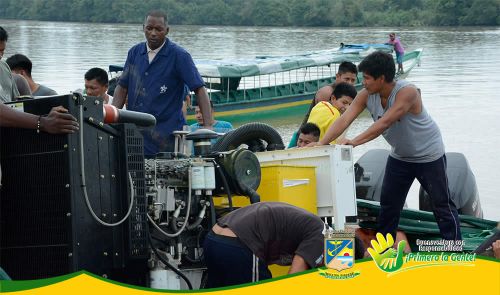 Puerto Pizario ya cuenta con una planta para generar electricidad a su comunidad