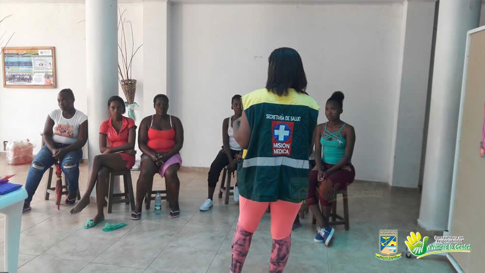 SecretarÃ­a de Salud conmemorÃ³ el DÃ­a de la Mujer en el corregimiento de CÃ³rdoba y San Cipriano