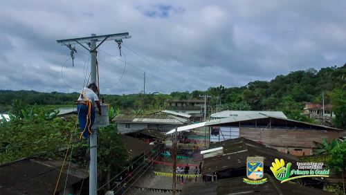 Por primera vez una AdministraciÃ³n Distrital entrega planta elÃ©ctrica en San JosÃ© de YurumanguÃ­