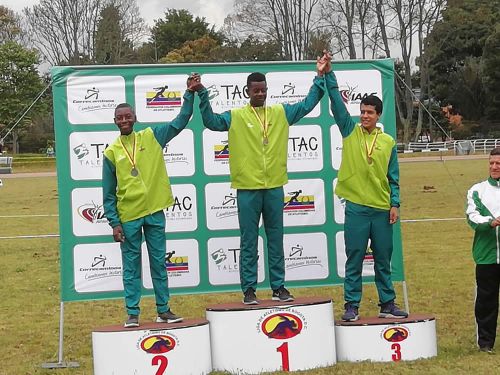 Atletas bonaverenses se destacaron en la gran final del programa talentos del atletismo colombiano
