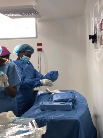 Dos quirÃ³fanos se estÃ¡n utilizando para realizar las primeras cirugÃ­as programadas en el hospital distrital