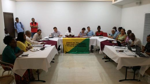 Alcaldesa encargada se reuniÃ³ con representantes del comitÃ© ejecutivo del paro y la mesa de educaciÃ³n