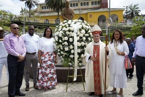Alcaldesa participÃ³ de eucaristÃ­a para conmemorar un aniversario mÃ¡s del fallecimiento de  monseÃ±or Geraldo Valencia Cano