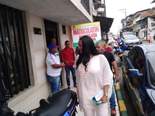 Con presencia de la Directora de Cobertura del Ministerio de EducaciÃ³n la AlcaldÃ­a Distrital puso en marcha La MatriculatÃ³n
