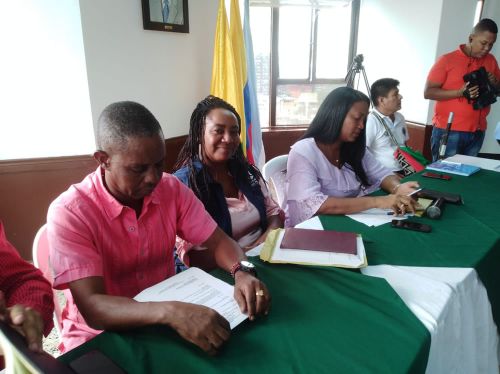 La AlcaldÃ­a Distrital realizÃ³ el acto de posesiÃ³n de las autoridades indÃ­genas de los diferentes resguardos de Buenaventura
