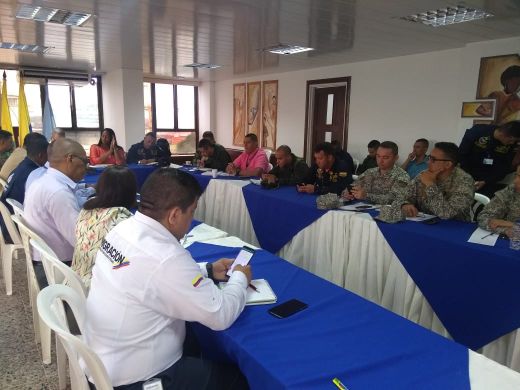 Alcaldesa Distrital liderÃ³ Consejo de Seguridad en el que se presentaron resultados por parte de la Fuerza PÃºblica