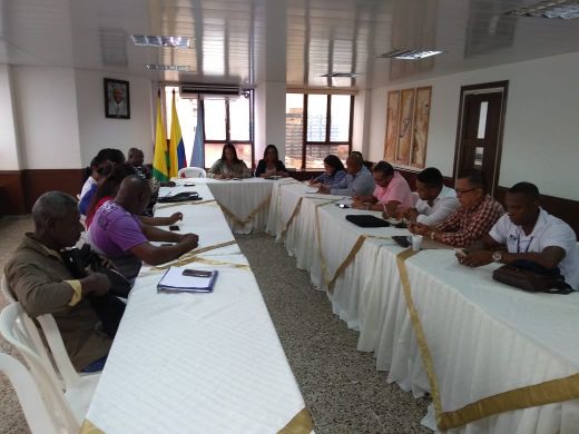 La AlcaldÃ­a Distrital viene cumpliendo compromisos asumidos con el Consejo Comunitario de CÃ³rdoba