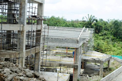 Alcaldesa (e) visitÃ³ las obras del mega colegio de San Antonio