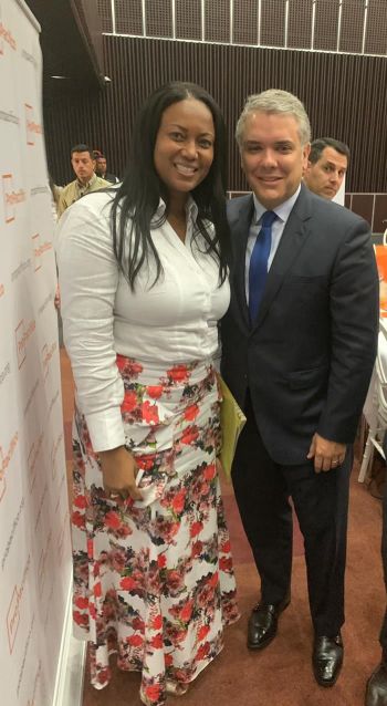 Alcaldesa (e) Maby Yineth Viera participÃ³ junto al Presidente IvÃ¡n Duque del Consejo Fundacional PropacÃ­fico en Cali