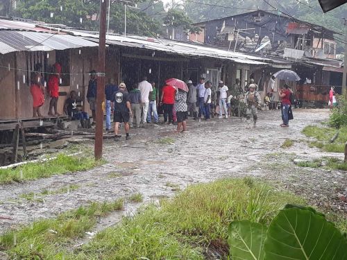 Gestor Social y Armada Nacional estuvieron en el barrio el Cascajal atendiendo dificultades en la zona