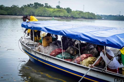 Buenaventura Limpia y Bonita recolectÃ³ 600 kilos aproximados de residuos sÃ³lidos en la jornada de intervenciÃ³n al estero El Aguacate