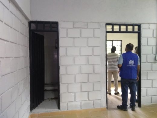 ComisiÃ³n Interinstitucional revisÃ³ obra entregada en el colegio Silvano Caicedo GirÃ³n en la vereda San Antonio en Sabaletas
