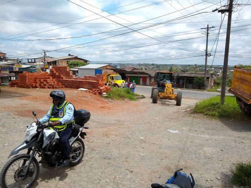 SecretarÃ­a de Infraestructura Vial comenzÃ³ trabajos de adecuaciÃ³n de vÃ­as en el barrio La Libertad