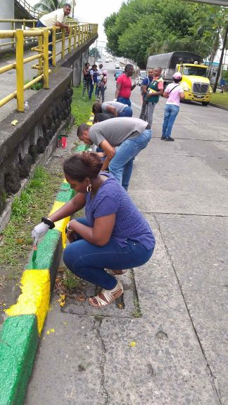 "PintatÃ³n" Distrital fue todo un Ã©xito