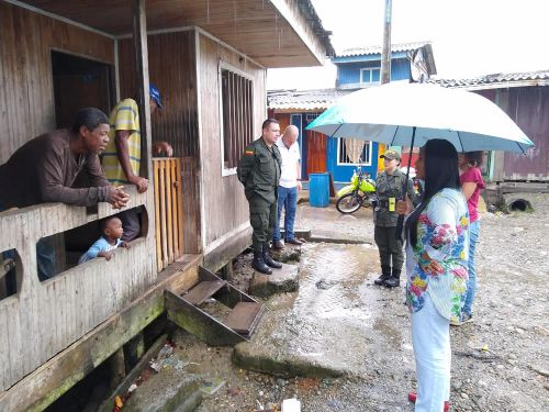 Alcaldesa (e), Maby Yineth Viera Angulo, realizÃ³ recorrido por la comuna tres para conocer situaciÃ³n de orden pÃºblico